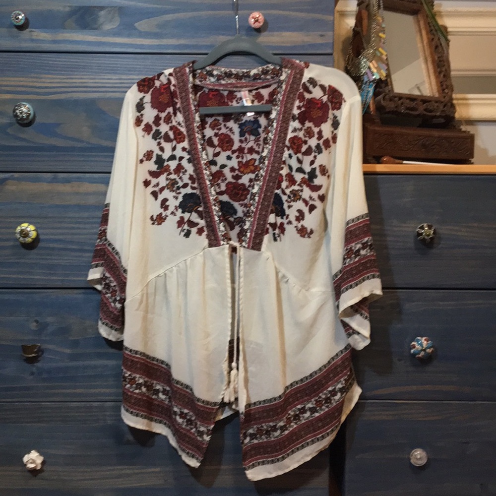 Xhilaration Target brand, floral cover-up